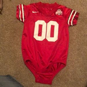 Nike buckeyes Ohio state outfit onesie 12 months
